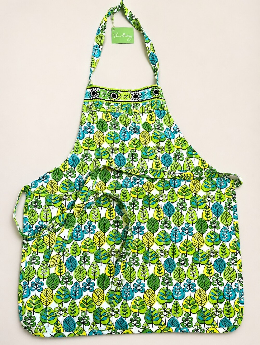 Vera Bradley 'Lime's Up' Apron, Children Size, New With Tags